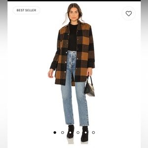 BB Dakota plaid fall jacket